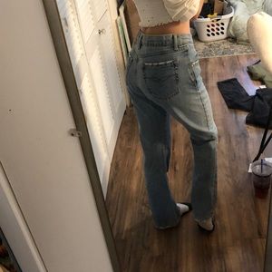 Paris Blue Vintage Wide Jeans